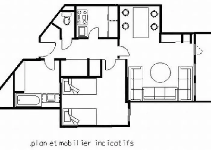 Apartment Travelski Classic - Les Glaciers By Travelski La Plagne
